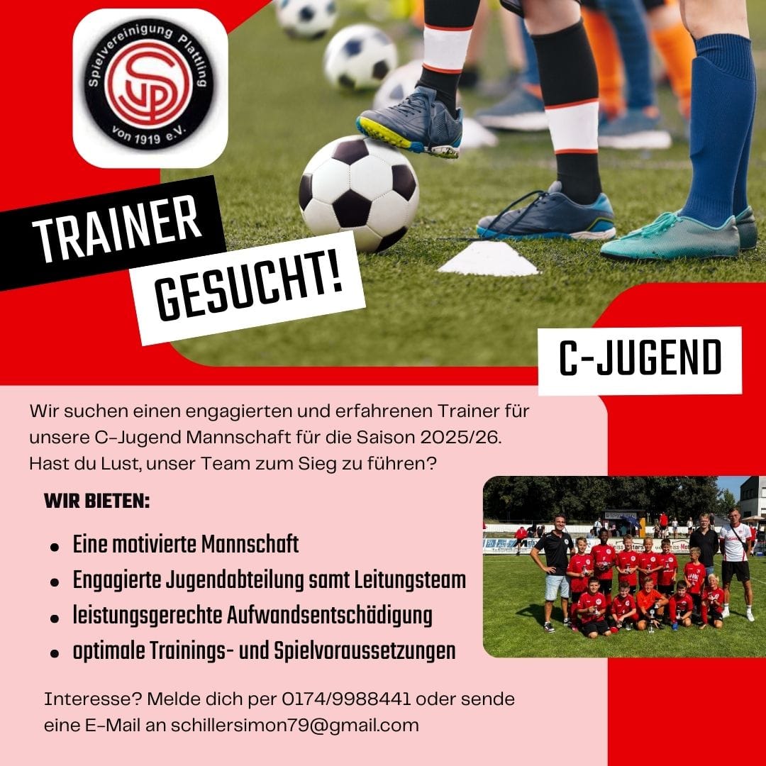 C-Jugend Trainer gesucht